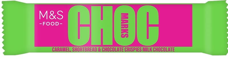 Marks & Spencer Caramel, Shortbread & Chocolate Crispies Milk Chocolate