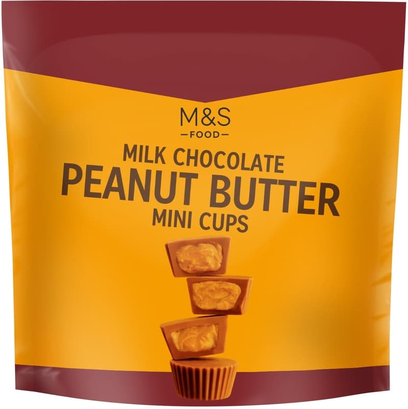 Marks & Spencer Milk Chocolate Peanut Butter Mini Cups