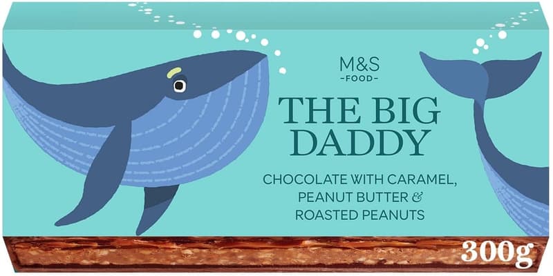 Marks & Spencer The Big Daddy Chocolate with Caramel, Peanut Butter & Roasted Peanuts