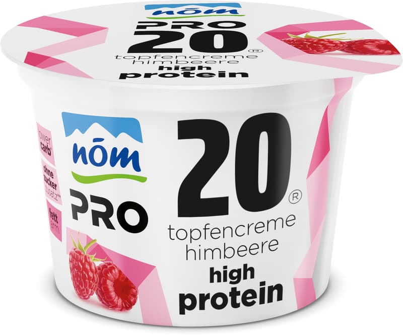 nöm PRO Protein Topfencreme Himbeere