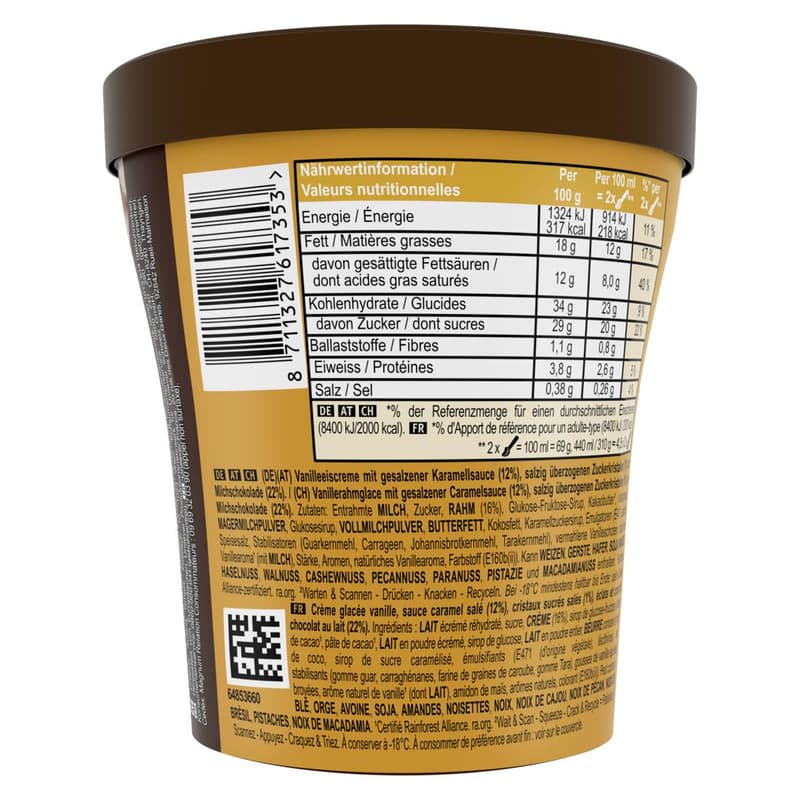 Magnum Becher Double Salted Caramel