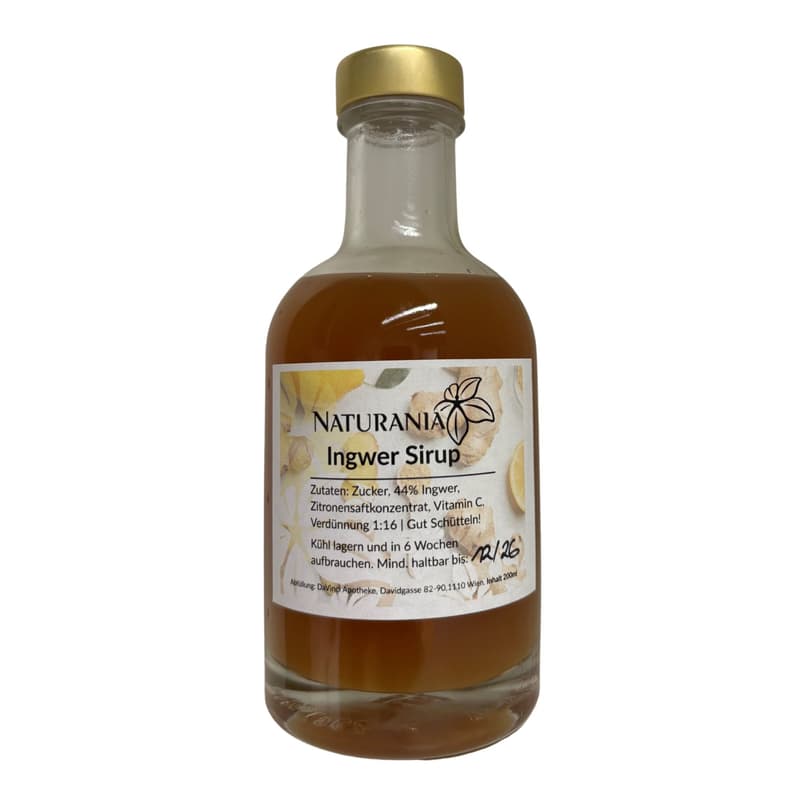 Naturania Ingwersirup 200 ml