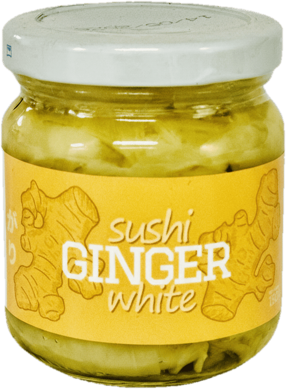 Hachi Sushi White Ginger Jar