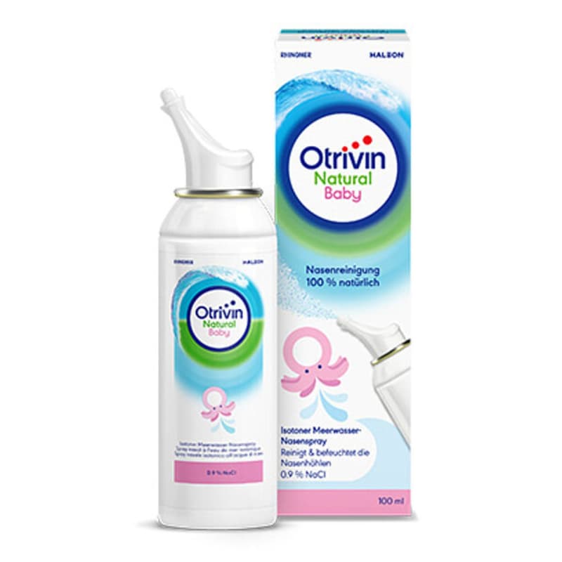 Otrivin Natural Nasenreinigung Baby Spray 
