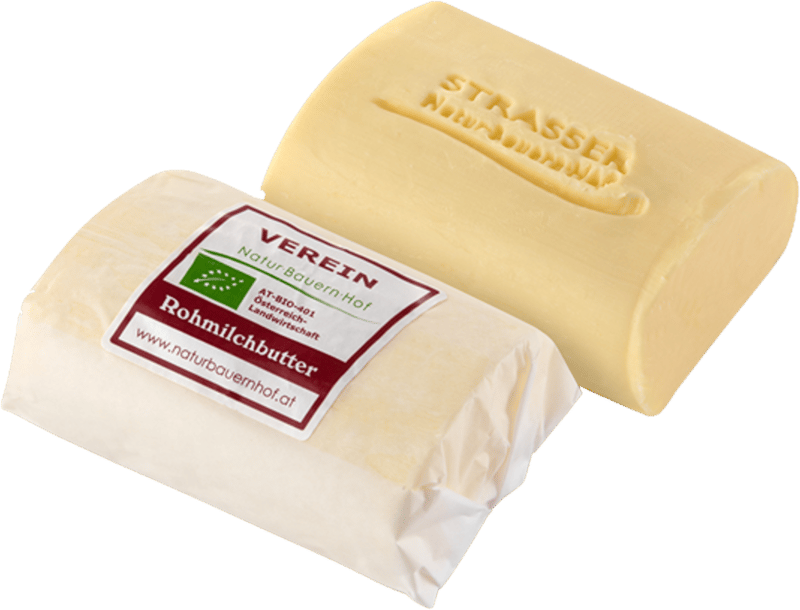 Strasser BIO Heu Rohmilchbutter