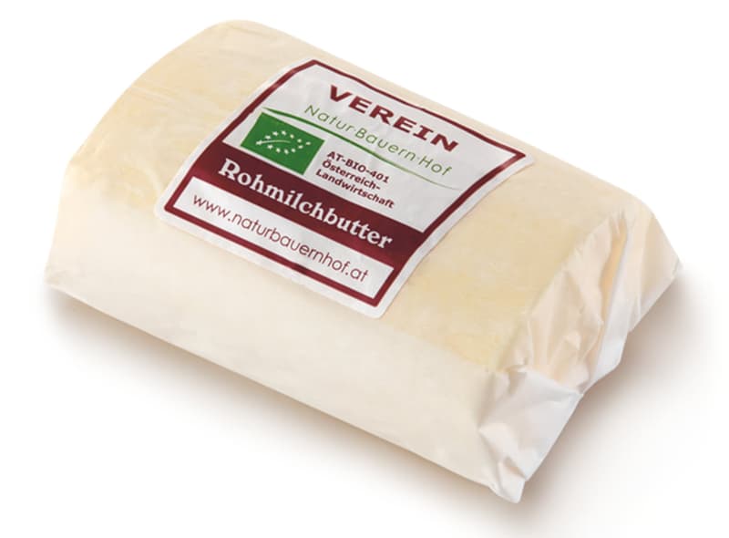 Strasser BIO Heu Rohmilchbutter