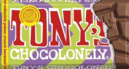 Tony's Chocolonely Vollmilch Pekannuss Karamell Crunch 90g