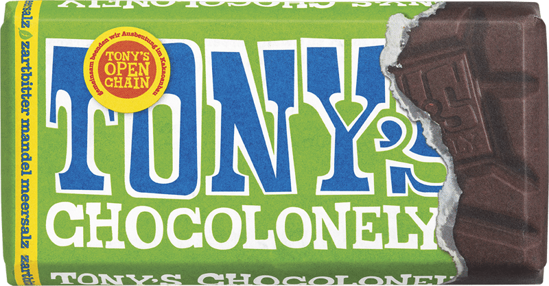 Tony's Chocolonely Zartbitter Mandel Meersalz 90g