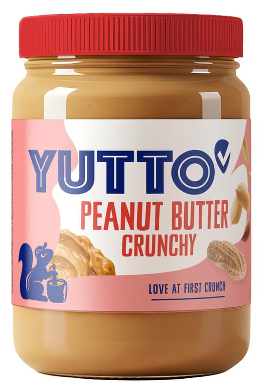 Yutto Erdnusscreme Crunchy