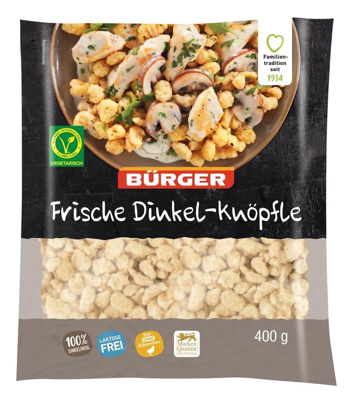 Bürger Fresh Spelt Knöpfle