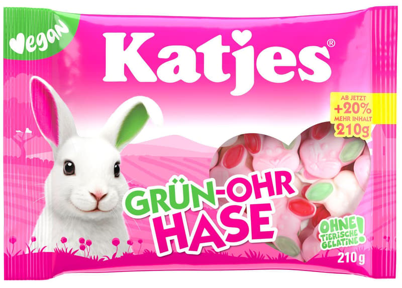 Katjes Grün-Ohr-Hase