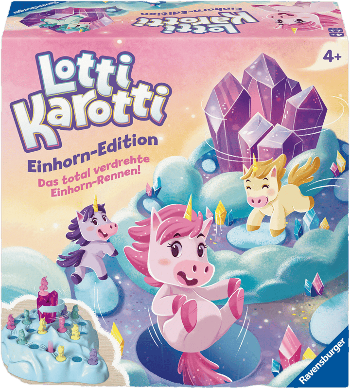 Ravensburger Kinderspiel Lotti Karotti Einhorn Edition