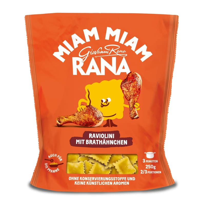 Rana Miam Miam Raviolini mit Brathähnchen