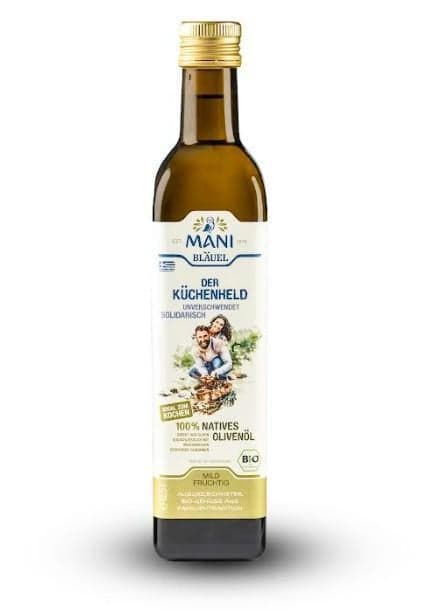 MANI Bläuel BIO Der Küchenheld, 100% natives Olivenöl