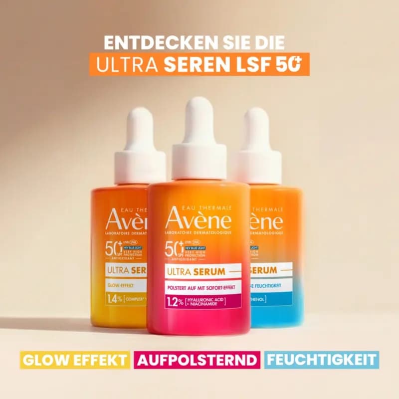 Avene Ultra Serum Feuchtigkeit LSF50+