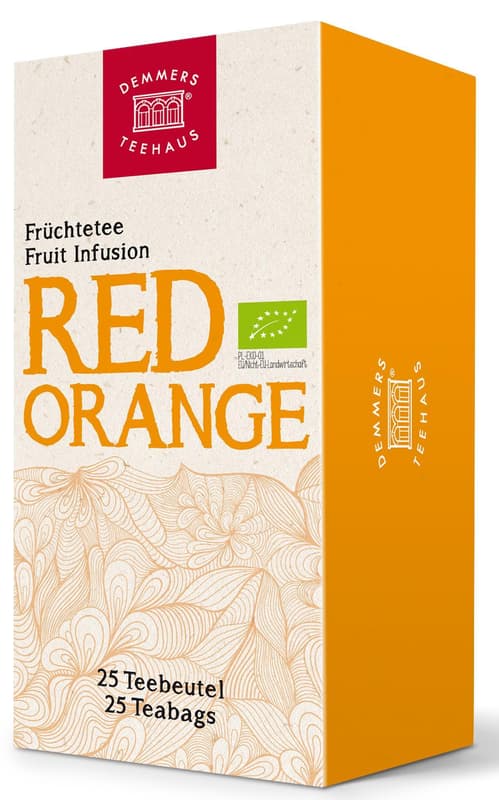 Demmers Teehaus Quick-T® BIO Red Orange