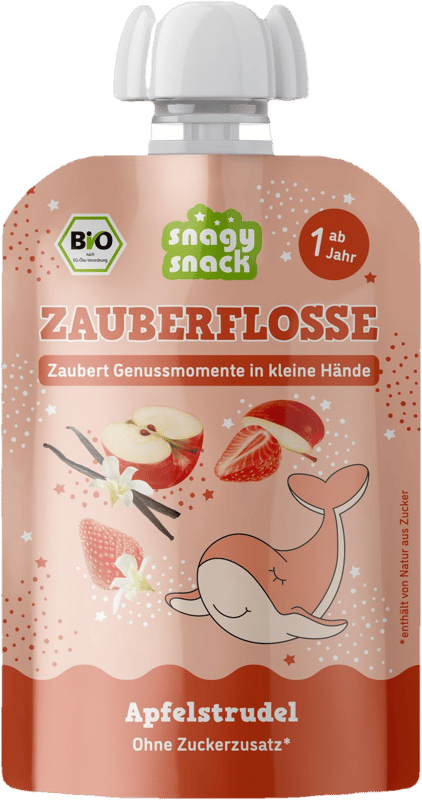 Snagy Snack BIO Zauberflosse Apfelstrudel