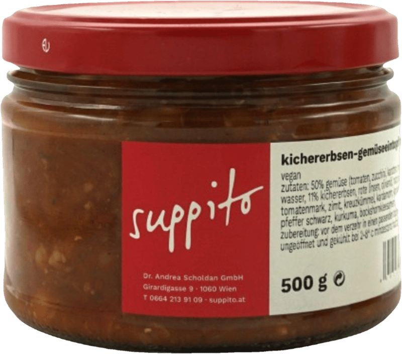 Suppito Kirchererbsen Spinatcurry