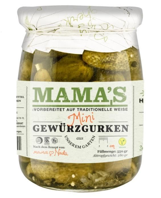 MAMA's Mini Gewürzgurken