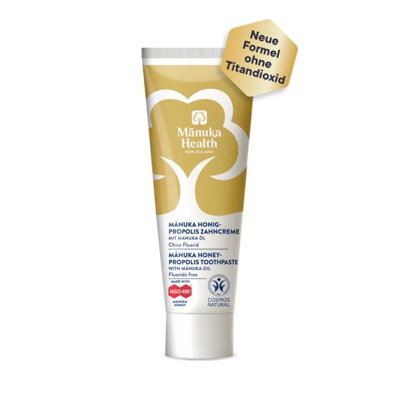 Manuka Health Honig-Propolis Zahncreme ohne Fluorid 