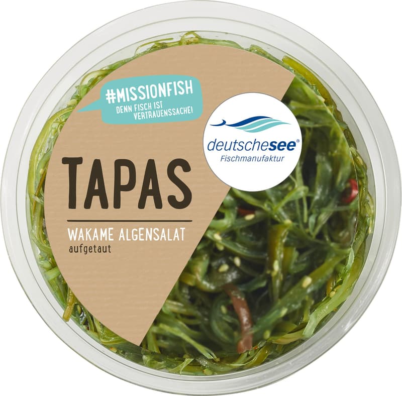 Deutsche See Wakame Algensalat