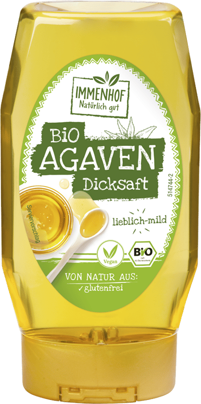 Immenhof BIO Agavendicksaft 250ml Spender
