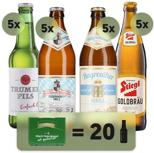 Gurkerl's Bierkiste 20er (Mehrweg)