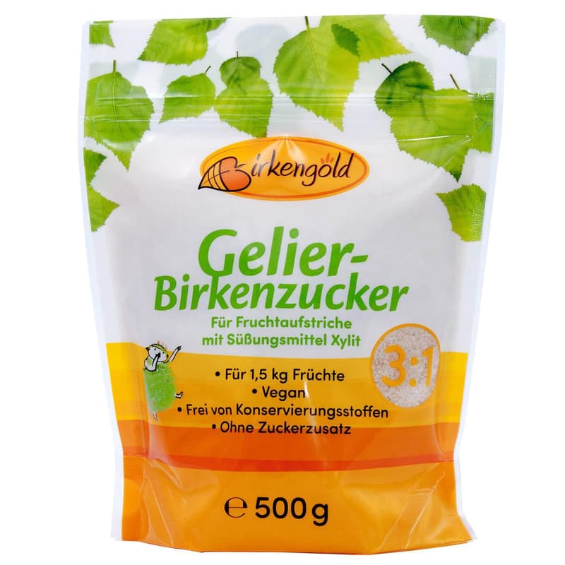 Birkengold Birken-Gelierzucker