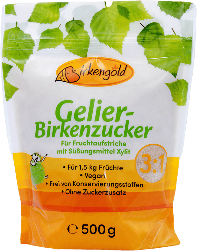 Birkengold Birken-Gelierzucker