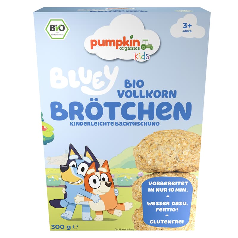 Bluey Organic Rolls from 3 years