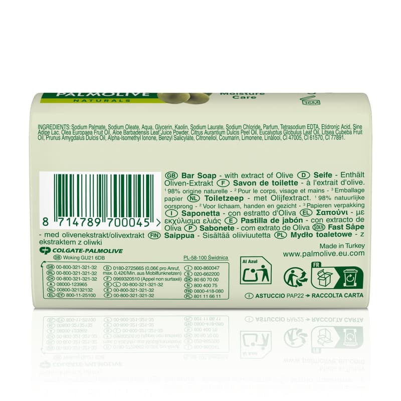 Palmolive Naturals Olive & Milch Seifen 4x90g