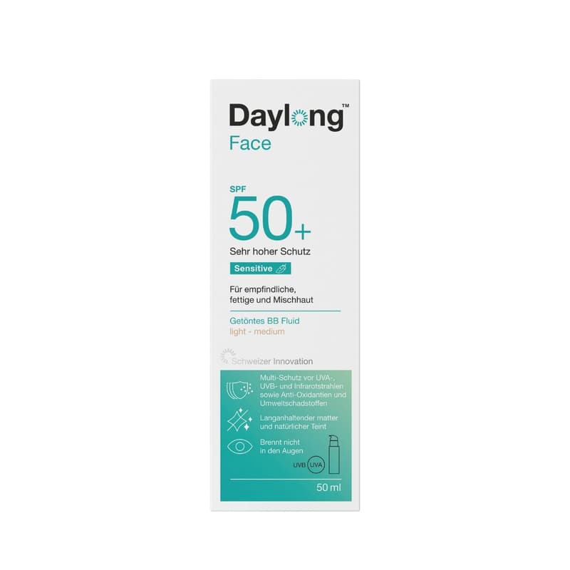 Daylong™ Sensitive Face getöntes BB Fluid light-medium SPF50+  