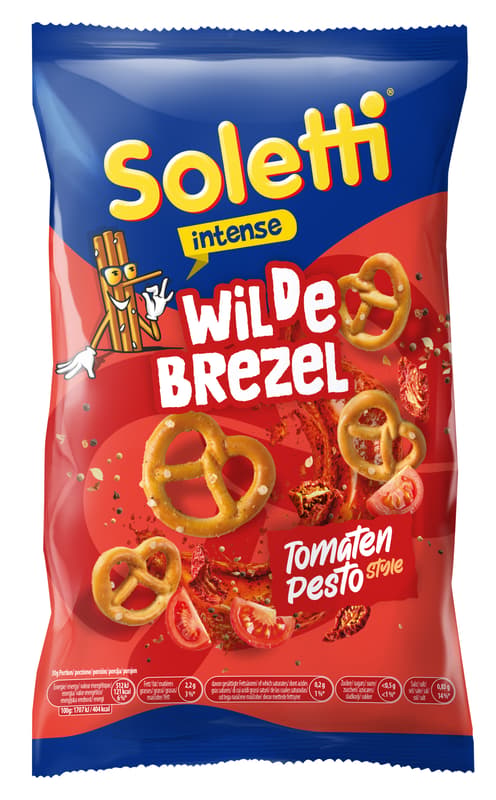 Soletti Wilde Brezel Tomaten Pesto Style