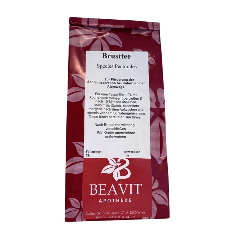 Beavit Apotheke Brust- und Hustentee 100g 
