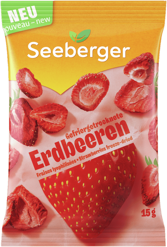 Seeberger Gefriergetrocknete Erdbeeren