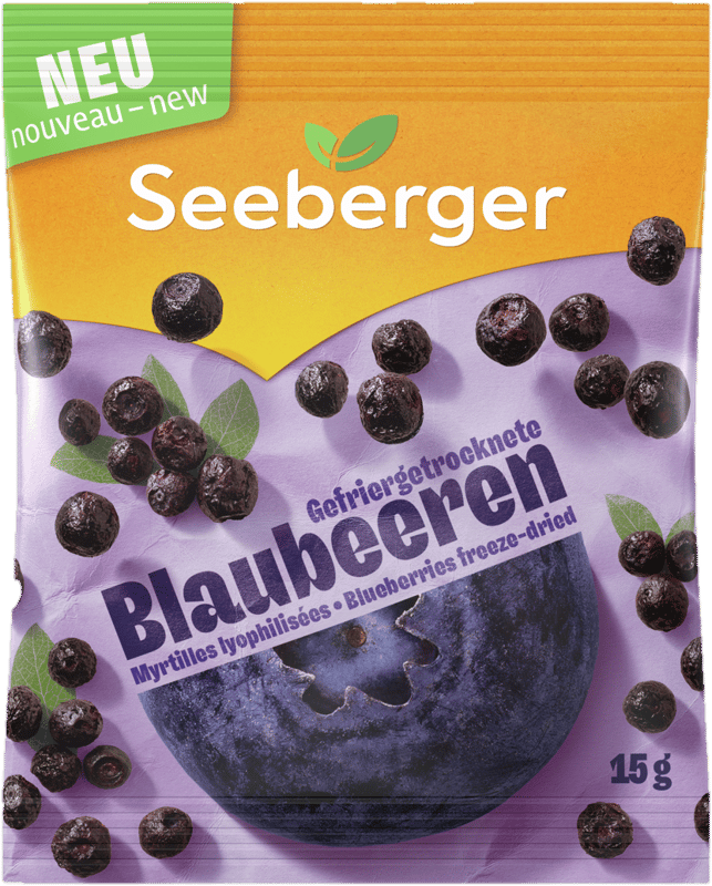 Seeberger Gefriergetrocknete Blaubeeren