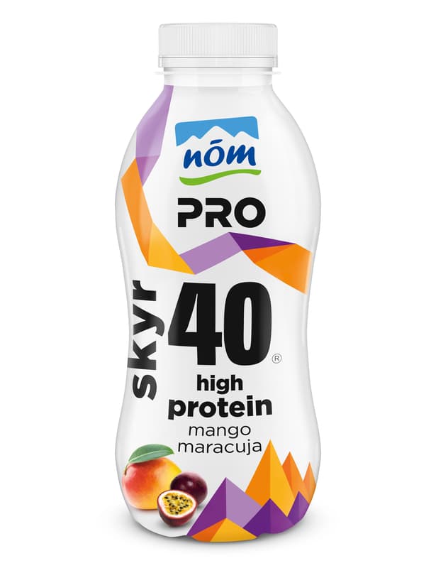 nöm PRO Skyr Drink Mango Passion Fruit lactose-free bottle = 500 g