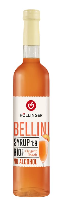 Höllinger BIO Bellini Cocktailsirup