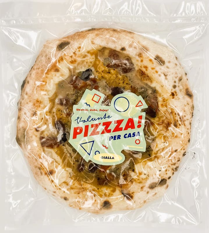Volante PIZZZA per casa - Yellow