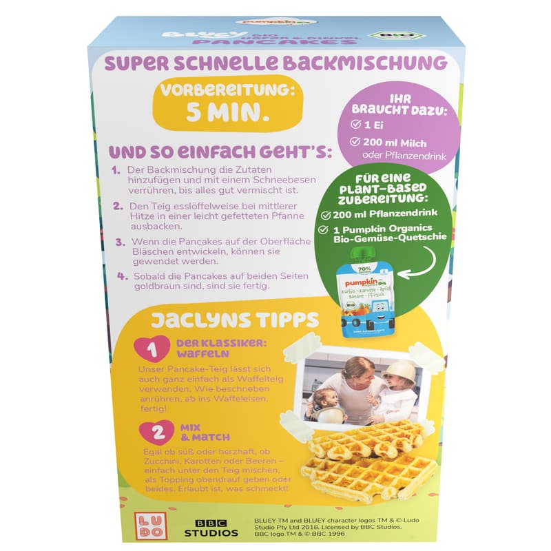 Bluey Organic Pancake Mix