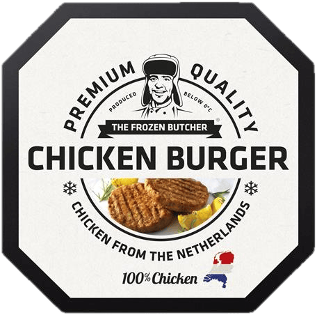 Frozen Butcher Hühner Burger Patties (tiefgekühlt)