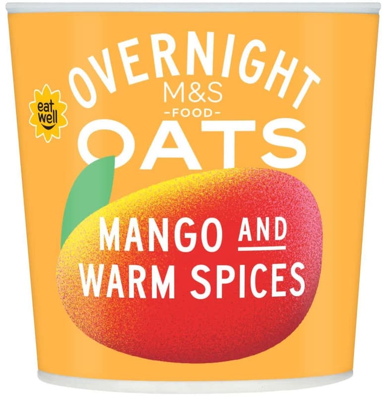 Marks & Spencer Overnight Oats Mango and warm spices