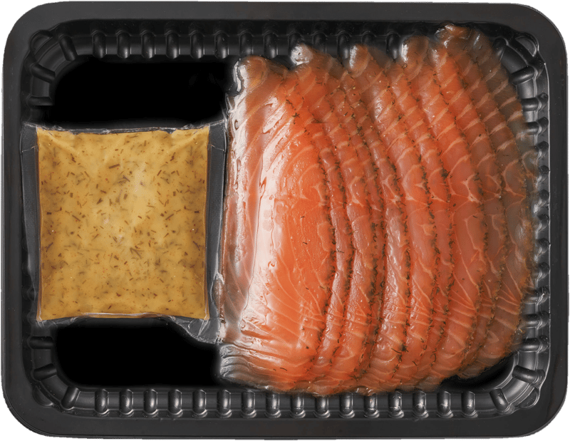 Oceans Gravad Lachs mit Honigsenf Sauce
