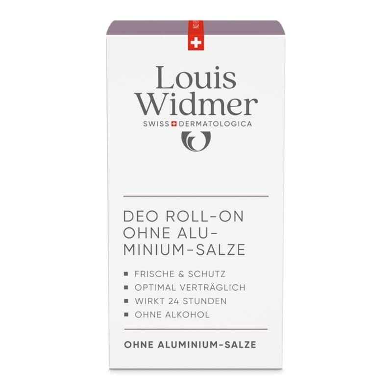 Louis Widmer Body Deo Roll-on ohne Aluminium leicht parfümiert