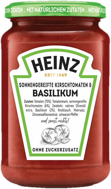 Heinz Tomato & Basil Pasta Sauce