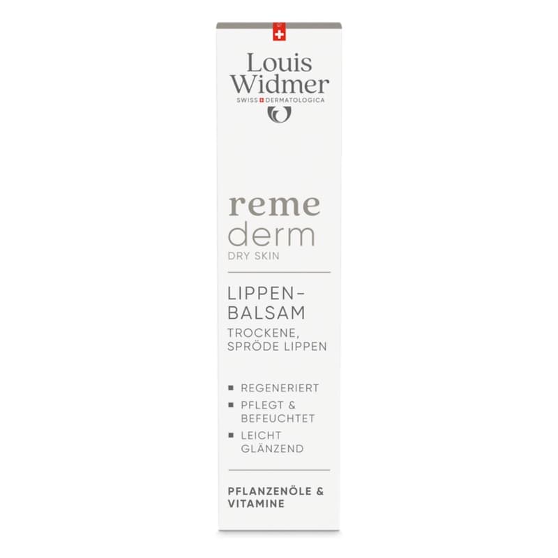 Louis Widmer remederm Dry Skin Lippenbalsam - leicht parfümiert