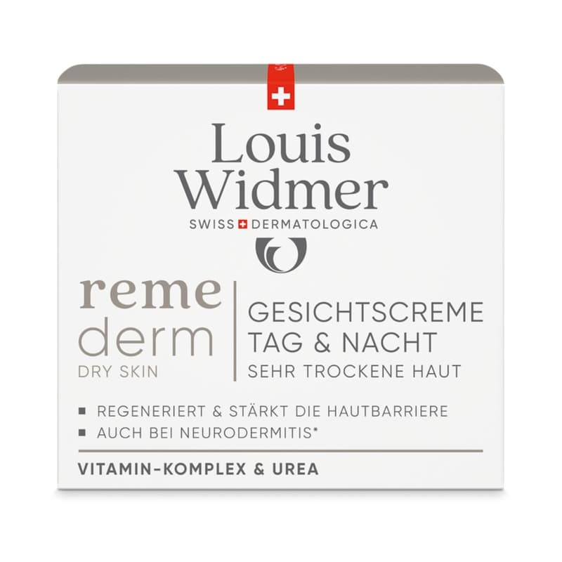 Louis Widmer remederm Dry Skin Gesichtscreme Tag & Nacht - leicht parfümiert