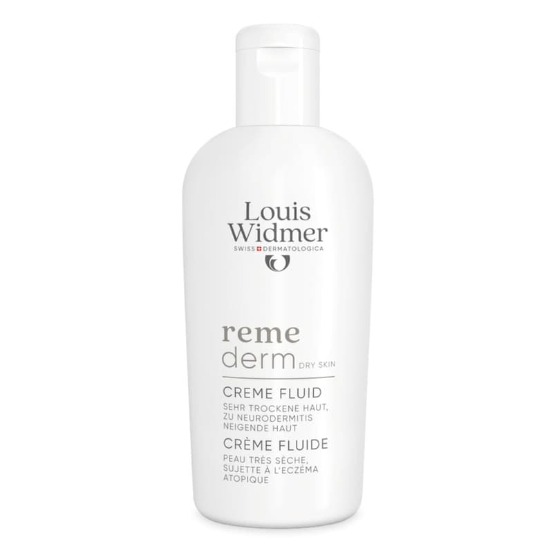 Louis Widmer remederm Dry Skin Creme Fluid - leicht parfümiert