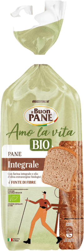 il Buon Pane Bauletto BIO Vollkorn-Toastbrot