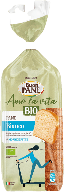 il Buon Pane Bauletto BIO Helles Toastbrot
